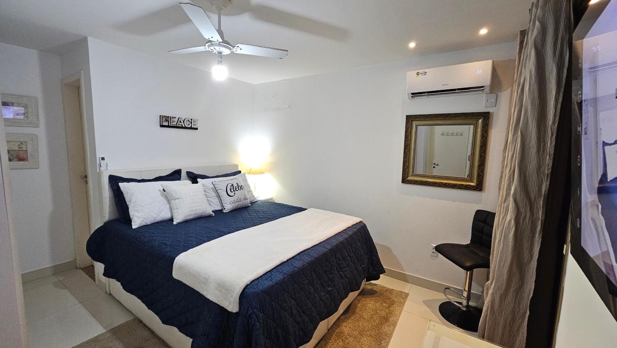 Apartamento Luxo Ar Condicionado Otima Localizacao 구아라파리 외부 사진